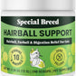 Hairball Support for Cats - 10 Super Ingredients for Hairball Relief, Digestive Support & Healthy Skin - No Fillers - Psyllium, Pumpkin, Omega-3s & More - 240 Scoops
