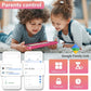 Tablet for Kids Age 3-12 10.1 inch Android 14 6000mAh 8GB RAM+64GB ROM(Expandable to 1TB Kids Tablet WiFi6 Google Kids Space Parental Control 1280 * 800 HD Screen (Pink)