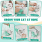 Supet Cat Grooming Hammock, Self-Adhesive Cat Nail Clipper Hammock, Soft Fabric Cat Wrap for Cutting Nails, Quickly Calm Down for Medicine, Teeth Brushing, Ear Cleaning