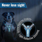 No-Pull Dog Harness with Handle - Escape Proof, Anti-Pulling, Grip Control, Multi-Angle Reflective for Safe Walks & Training, Easy On & Off, Metal Buckle–Pet Harness, Medium/Large Dogs- H3- Blue