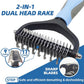 Dog Brush for Shedding,7 PCS Pet Grooming Brush Kit to De-fur & Hair Slicker Deshedding Brushes with Undercoat Rake Comb Bath Brush&Nail Clipper for Grooming Short Long Haired Dogs Cats Blue