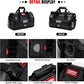 Waterproof Duffel& Luggage Bag - Motorcycle Dry Bag Tail Saddle Bags with Roll Top Closure,Large Storage Space,for Camping, Kayaking, Fishing & Traveling(Jungle, 60L)