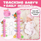 Baby Toys 0-6-12 Months,Musical Caterpillar Stuffed Animals Activity Infant Toys with Crinkle,Rattles,Mirror&Pull String,Muti-Sensory Toys Gifts for Newborn Tummy Time,Pink,Knot prolegs