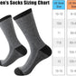 JOYNÉE 8 Pairs Mens Breathable Athletic Crew Socks Arch Support Cushioned Socks for Hiking Sports Running,Sock Size:10-13