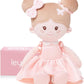 Soft Baby Doll Toys (12''), My First Baby Rag Doll for 1 Year-Old Girl Birthday Gift, Leya Doll Christmas Plush Toys Gift for Toddler Kids Infants -Butterfly Girl