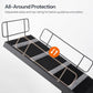 HOOBRO Dog Ramp for Bed, 63 Inch Long Dog Ramp for Couch and Bed, Pet Ramp with Non-Slip Mat and Safety Side Rails, 4 Height Adjustable up to 33 inch, for Small/Large/Old Dogs, Black BK16PT03