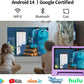 JREN Tablet for Kids｜10 Inch Kids Tablet Android 14｜Octa-core｜64GB｜WiFi ｜Bluetooth｜Parental Control｜Children Content｜Children Toddler Purple
