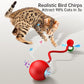 Interactive Cat Ball Toy - 2025 Smart Rolling Cat Toy with Shiny Tail, Motion Activated Boredom Relief for Indoor Cats, USB Rechargeable & Obstacle Avoidance