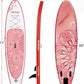 FBSPORT 11' Premium Stand Up Paddle Board, Yoga Board with Durable SUP Accessories & Carry Bag | Wide Stance, Surf Control, Non-Slip Deck, Leash, Paddle and Pump for Youth & Adult