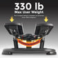 Sunny Health & Fitness 2-in-1 Premium Power Stepper with Resistance Bands, Low-Impact Cardio, Space-Saving, Height-Adjustable, with Enhanced Bluetooth Connectivity with Free SunnyFit App