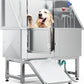 YITAHOME 50in Dog Grooming Tub Bathtub for Home 304 Stainless Steel Professional Dog Bath Washing Station w/Left Ramp, Faucet, Floor Grate for Large, Medium, Small Pets