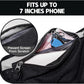 PYFK Running Belt Hydration Waist Pack with Water Bottle Holder for Men Women Waist Pouch Fanny Bag Reflective