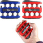 Finger Strengthener Grip, Finger Exerciser & Hand Strengthener, Workout Equipment for Musician, Rock Climbing and Therapy, Hand strengthening rehab - 2 Pack