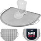 Tuff Pupper 26x21 Large Waterproof Pet Feeding Mat | Designed for Pet Fountains, Dog Gravity Water Bowls, Elevated Feeders | Raised Edges Prevent Spills | Dishwasher Safe | Non Slip Silicone Base
