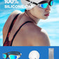 ZIONOR G1 Lite Swim Goggles with Swim Cap Comfortable Anti-fog Swimming Goggles Cap Set for Adult Men Women