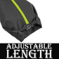 MOOCY Ski Bag for Air Travel, Unpadded Snow Bag Fits Skis Up to 200cm, Carrying Bag for Adults and Children