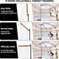 Volleyball Setter Trainer Net Setting Training Equipment，with Mobile Pulleys, Adjustable Height/Angle,Can Be Filled with Water，Indoor and Outdoor Volleyball Serve, Dunk and Set Practice Net
