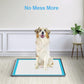 Pee Pad Holder for Dogs,Silicone Dog Puppy Pad Holder, 24 x 24 No Spill Raised Lip High Edge,Portable, Leak-Proof Mat Holder for Dog Training Pads,Square Potty Trays for Home Floor Protection