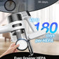 Cordless Stick Vacuum Cleaner for Home, Lightweight Rechargeable Vacuum with 55min Runtime, Powerful Suction, Green LED Headlight, 9-in-1 Pet Hair Carpet & Hardwood Floor Cleaner