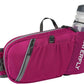 WATERFLY Fanny Pack Waist Bag: Hiking Water Bottle Holder with Strap Waist Pack for Women Men Hydration Hip Packs for Running Walking Traveling-Rose Red