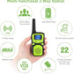 WokTok Adult Walkie Talkies Long Range Rechargeable Portable Two-Way Walkie Talkie, Camping Gear, SOS Sirens, NOAA Weather Alarms, Kid's Toys, Easy-to-Use Walkie Talkies,2 Packs(No Batteries)