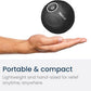 Nobol - MyoSphere Vibration Massage Ball for Deep Tissue Stimulation, Muscle Tension Relief and Stress Reduction | Your Portable Deep Tissue Therapist | Space Black | 1.5lb