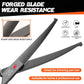 JASON 7.5" Dog Grooming Shear - Professional Up-curved Scissor with Round Tips Japanese Stainless Steel Hair Scissor for Dogs, Cats and Other Pets (Curved with Round Tips, Black)