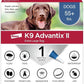 K9 Advantix II XL Dog Vet-Recommended Flea, Tick & Mosquito Treatment & Prevention | Dogs Over 55 lbs. | 1-Mo Supply