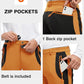 TBMPOY Men's Snow Ski Hiking Pants Waterproof Winter Fleece Lined Pants Camping Skiing Ice Fishing Pants with Belt