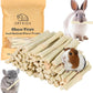 2.7lb Sweet Bamboo Sticks for Rabbits Chew Sticks Toys Guinea Pig Hamster Chinchilla Molar Treats Snacks, Natural Teeth Grinding Toys