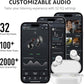 TOZO T10 Wireless Earbuds Bluetooth 5.3 Headphones, App Customize EQ, Ergonomic Design, 55H Playtime, Wireless Charging Case, IPX8 Waterproof Sound in-Ear Headset, 2025 New Version