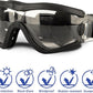 Small Dog Sunglasses with Adjustable Strap UV Protection, Winproof Puppy Sunglasses, Suitable for Dogs Eyes Protection，Soft Dog Goggles