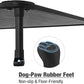 Veehoo Chew Proof Elevated Dog Bed - Cooling Raised Pet Cot- Rustless Aluminum Frame and Durable Textilene Mesh, Unique Designed No-Slip Feet for Indoor or Outdoor Use, Black Silver, XX Large