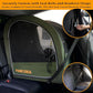 PAWZIDEA Dog Stroller for Large Dogs, Collapsible Pet Stroller with Detachable Carrier, Portable Dog Crate for Car Seat, Adjustable Handle, All-Terrain 9” Wheels, Ideal for Travel & Outdoor Adventures