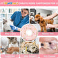 Cat Cone Collar Soft, Waterproof Cat Recovery Collars Spay Cones to Stop Licking Cute Donut E Collar After Surgery Anti-Lick Wound Healing Safety Elizabethan Collar for Kittens (Donut Pink, Large)