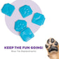 Outward Hound Nina Ottosson Nina Ottosson Extra Tiles for Dog Puzzles Challenge Slider & Multipuzzle - 5 Pack, Blue