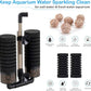 hygger Aquarium Double Sponge Filter for Fresh Water and Salt-Water Fish Tank (M)
