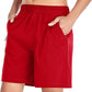 Men's Gym Shorts Sports Quick Dry Workout Running or Casual Training Short with Zipper Pockets