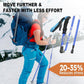 Trekking Poles Lightweight Collapsible Hiking Poles Folding Aluminum Walking Sticks 2 Pack Walking Sticks for Hiking