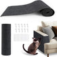 78.7"x15.8"Self-Adhesive Climbing Cat Scratch Protector Pads - Trimmable Furniture Guard for Sofa, Walls & Floors, DIY Cat Tree/Tower/Bed, Replaceable Scratch-Resistant Mats (Dark Gray)