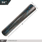 High-Density Round Foam Rollers - 4 Size and 8 Color Options - Massage Rollers for Stretching, Deep Tissue and Myofascial Release