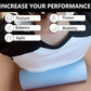 EVA Massage Roller, Recovery Foam Roller, Medium Density Light Blue Trigger Point Massage Roller for Deep Tissue Excercise, Physical Therapy, Muscle Restoration, 12" X 4" Round