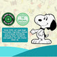 The Original Poop Bags® 38% USDA Biobased Pet Waste Bags, Peanuts Design, Leak-Resistant & Durable, Black/Green (720 Count (Pack of 2))