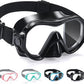 Supertrip Adult Swim Goggles Swimming Goggles with Nose Cover Elastic Fabric Strap Tempered Glass Snorkeling Gear for Adults