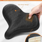 Wide Bicycle Seats for Comfort Men & Women, Oversized & Extra Soft Padded Bike Seat Cushion, Comfortable Large Bike Saddle for Ebike, Mountain Bike, Beach Cruiser, Stationary Exercise Bike