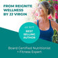 Reignite Wellness by JJ Virgin | Vanilla Plant-Based All-in-One Shake | Plant Protein Powder, Vitamins, Minerals, Greens & Aminos | 22g of Plant Protein | 30 Servings