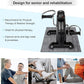 Uten Mini Exercise Bike, Under Desk Bike, Arm & Leg Peddler Machine with LCD Screen Displays, Portable Cycle