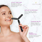 Revolution Roller - Germanium Stone Uplifting Face/Body Beauty Massage Tool/Roller/Wand for Skin Tightening/Firming, De-Puffing, Anti-Aging (Black)