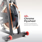 Sunny Health & Fitness Smart Pro Indoor Cycling Exercise Bike, Felt Resistance and Belt Drive, Free SunnyFit App Connection - SF-B901SMART