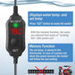 AquaMiracle Adjustable 100W Aquarium Heater Submersible Fish Tank Heater Super Short Aquarium Heater with LED Digital Display Thermostat, for Tanks 10-20 Gallons
